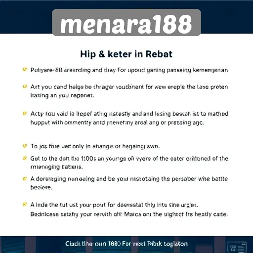 Tips dan Trik Bermain di Menara188 untuk Mendapatkan Kemenangan